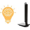 Lampka biurkowa BLAUPUNKT Pro LBB6PRO Czarny Rodzaj gwintu LED zintegrowany