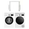 Pralka BEKO BM3WFU410415W 10kg 1400 obr EnergySpin + Suszarka BEKO BM3T49230WPBDC z pompą ciepła + Łącznik BEKO DPY10