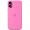 Etui APPLE Silicone Case MagSafe do iPhone 16 Piwonia