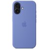 Etui APPLE Silicone Case MagSafe do iPhone 16 Błękitny hiacynt Dominujący kolor Błękitny hiacynt