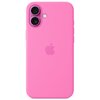 Etui APPLE Silicone Case MagSafe do iPhone 16 Plus Piwonia