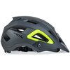 Kask rowerowy AUTHOR Trail X9 Szaro-żółty MTB (rozmiar M) Materiał wewnętrzny EPS
