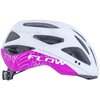 Kask rowerowy AUTHOR Flow X9 Biało-różowy MTB (rozmiar M) Regulacja Od 54 do 58 cm