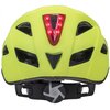 Kask rowerowy AUTHOR Pulse LED X8 Żółty MTB z lampką (rozmiar M) Materiał skorupy Poliwęglan