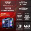Komputer MAD DOG APEX-7F-I01DR32 i5-14400F 32GB RAM 1TB SSD GeForce RTX5070 DLSS 4 Wi-Fi Procesor Intel Core i5-14400F