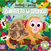 Książka Dotknij i poczuj Zwierzęta w dżungli Grażyna Wasilewicz (twarda okładka)