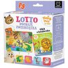 Zabawka edukacyjna AKSJOMAT Lotto Poznaję zwierzątka Mały miś to lubi! Gra + książeczka
