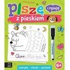 Książka z zadaniami Piszę i rysuję z pieskiem Labirynty, szlaczki, rysowanki (miękka okładka)