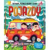 Książka Dotykam, poznaję kolory i litery Pojazdy Anna Podgórska (twarda okładka)