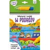 Kolorowanka z pisakiem wodnym Pokoloruj i znajdź w podróży (twarda okładka)