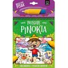 Kolorowanka z pisakiem wodnym Przygody Pinokia (twarda okładka)