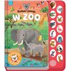 Książka Słucham i poznaję W zoo Książeczka z dźwiękami Anna Podgórska (twarda okładka)