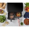 Air Fryer Frytkownica beztłuszczowa RUSSELL HOBBS SatisFry DualBaske 27680-56 Funkcje dodatkowe Timer