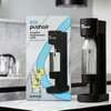 Saturator DAFI PushAir Czarny z dwoma nabojami + butelka Wydajność [l] 60