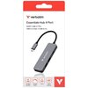 Hub VERBATIM 32155 USB Typu C Porty wyjścia HDMI - 1 szt.