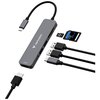 Hub VERBATIM 32156 USB Typu C Obsługiwane standardy USB USB 2.0 - 480 Mb/s