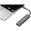 Hub VERBATIM 32156 USB Typu C Obsługiwane standardy USB USB 3.2 Gen. 1 (USB 3.0/3.1 Gen. 1) - 5 Gb/s