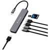 Hub VERBATIM 32158 USB Typu C Obsługiwane standardy USB USB 3.2 Gen. 1 (USB 3.0/3.1 Gen. 1) - 5 Gb/s