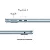 Laptop APPLE MacBook Air 2025 13.6" Retina M4 16GB RAM 256GB SSD macOS Błękitny Waga [kg] 1.24