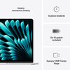 Laptop APPLE MacBook Air 2025 15.3" Retina M4 16GB RAM 256GB SSD macOS Srebrny Ogólna liczba gniazd pamięci RAM 0