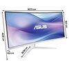 Monitor ASUS VU34WCIP-W 34" 3440x1440px 100Hz 0.1 ms [MPRT] Curved Częstotliwość odświeżania obrazu [Hz] 100