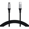 Kabel USB-C - Lightning ALLITY AUC-01 27W 2 m Czarny