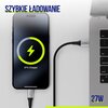 Kabel USB-C - Lightning ALLITY AUC-01 27W 2 m Czarny Obsługiwane zasilanie [W] do 27
