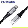 Kabel USB-C - Lightning ALLITY AUC-01 27W 2 m Czarny Rodzaj Kabel