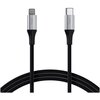 Kabel USB-C - Lightning ALLITY AUC-01 27W 1 m Czarny