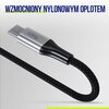 Kabel USB-C - USB-C ALLITY AUC-01 100W 1 m Czarny Gwarancja 36 miesięcy