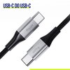 Kabel USB-C - USB-C ALLITY AUC-01 100W 1 m Czarny Obsługiwane zasilanie [W] do 100