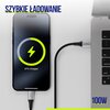 Kabel USB-C - USB-C ALLITY AUC-01 100W 1 m Czarny Typ USB-C - USB-C