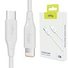 Kabel USB-C - Lightning ALLITY AUC-02 27W 2 m Biały Długość [m] 2