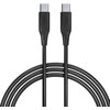 Kabel USB-C - USB-C ALLITY AUC-02 60W 1 m Czarny