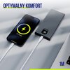 Kabel USB-C - USB-C ALLITY AUC-02 60W 1 m Biały Typ USB-C - USB-C