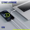 Kabel USB-C - USB-C ALLITY AUC-02 60W 2 m Biały Obsługiwane zasilanie [W] do 60