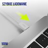 Kabel USB-C - USB-C ALLITY AUC-03 100W 2 m Biały Obsługiwane zasilanie [W] do 100