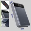 Powerbank ALLITY APB-200 19200 mAh 130W Szary Pojemność nominalna [mAh] 19200