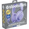Słuchawki STEELSERIES Arctis Nova 3P Wireless, Nauszne, Dźwięk przestrzenny Fioletowy Mikrofon Tak