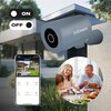 Kamera OVERMAX Camspot 5.1 Zewnętrzna, Wi-Fi. P2P Szary Zasilanie USB