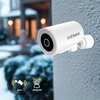 Kamera OVERMAX Camspot 5.1 Zewnętrzna, Wi-Fi. P2P Biały Funkcje Detekcja ruchu,  Wykrywanie ludzi, Wykrywanie dźwięku, Alarm dźwiękowy, Zdalne sterowanie, Strefa ruchu, Tryb nocny