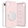 Etui TECH-PROTECT Liquid Silicone MagSafe do Apple iPhone 16E Różowy