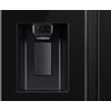 Lodówka SAMSUNG AI RS70F64KEBEO Side by Side No Frost 178.6cm Czarne szkło Podajnik wody Kostkarka Kolor producenta Czarne szkło