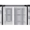 Lodówka SAMSUNG AI RS70F64KEBEO Side by Side No Frost 178.6cm Czarne szkło Podajnik wody Kostkarka Kolor / wykończenie boków Czarne szkło