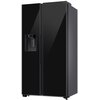 Lodówka SAMSUNG AI RS70F64KEBEO Side by Side No Frost 178.6cm Czarne szkło Podajnik wody Kostkarka Zmiana kierunku otwierania drzwi Nie