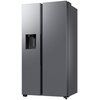 Lodówka SAMSUNG RS70F64KDTEO AI Side by Side No Frost 178.4cm Stal szczotkowana Podajnik wody Kostkarka Położenie zamrażarki Side by Side
