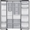 Lodówka SAMSUNG RS70F64KEFEO AI Side by Side No Frost 178.4cm Grafitowa stal Podajnik wody Kostkarka Roczne zużycie prądu 349 kWh = 401.35 zł
