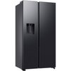 Lodówka SAMSUNG RS70F64KEFEO AI Side by Side No Frost 178.4cm Grafitowa stal Podajnik wody Kostkarka Położenie zamrażarki Side by Side