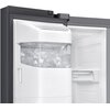 Lodówka SAMSUNG RS70F64KEFEO AI Side by Side No Frost 178.4cm Grafitowa stal Podajnik wody Kostkarka Kolor producenta Grafitowa stal
