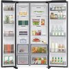 Lodówka SAMSUNG AI RS70F65QEFEO Side by Side No Frost 178.4cm Grafitowa stal Pojemność [l] 420 chłodziarka + 239 zamrażarka